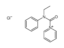 N-ethyl-N-phenylpyridin-1-ium-1-carboxamide,chloride Structure
