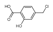 4-(chloromethyl)-2-hydroxybenzoic acid Structure