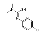 3-(5-chloropyridin-2-yl)-1,1-dimethylthiourea结构式
