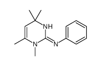 1,4,4,6-tetramethyl-N-phenylpyrimidin-2-amine结构式