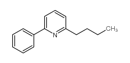 2-Butyl-6-phenylpyridine Structure