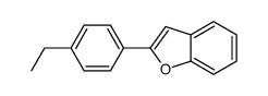 2-(4-ethylphenyl)-1-benzofuran结构式