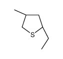 (2S,4R)-2-ethyl-4-methylthiolane Structure