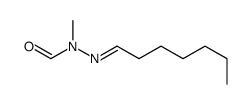 N-(heptylideneamino)-N-methylformamide Structure