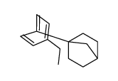 4-(4-ethylphenyl)bicyclo[2.2.1]heptane结构式