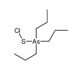 (tripropyl-λ5-arsanyl) thiohypochlorite结构式