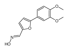 N-[[5-(3,4-dimethoxyphenyl)furan-2-yl]methylidene]hydroxylamine结构式