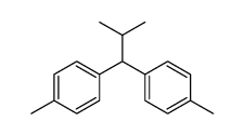 1-methyl-4-[2-methyl-1-(4-methylphenyl)propyl]benzene结构式