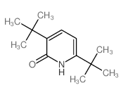 3,6-ditert-butyl-1H-pyridin-2-one结构式
