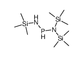 N,N,N'-tris(trimethylsilyl)phosphanediamine结构式