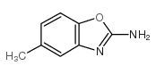 5-甲基-2-氨基苯并恶唑结构式