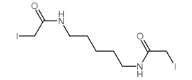 Acetamide,N,N'-1,5-pentanediylbis[2-iodo-结构式