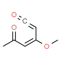 1,3-Hexadiene-1,5-dione, 3-methoxy- (9CI)结构式