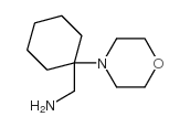 (1-Morpholinocyclohexyl)methanamine Structure
