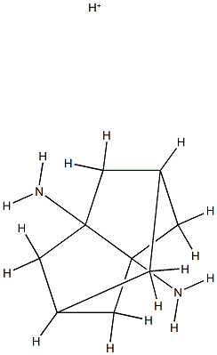 2,5-Methanopentalene-3a,6a(1H,4H)-diamine,tetrahydro-,conjugate monoacid (9CI)结构式