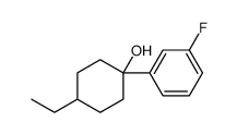Cyclohexanol, 4-ethyl-1-(3-fluorophenyl)- (9CI)结构式