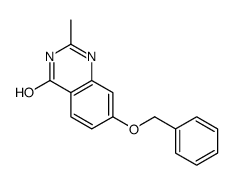 2-methyl-7-phenylmethoxy-1H-quinazolin-4-one Structure