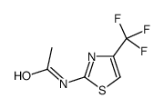 N-[4-(Trifluoromethyl)-1,3-thiazol-2-yl]acetamide Structure