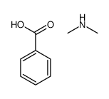 benzoic acid,N-methylmethanamine结构式