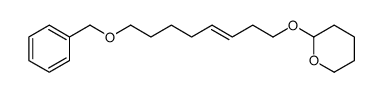 2-(8-phenylmethoxyoct-3-enoxy)oxane Structure
