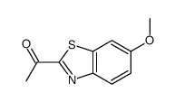 Ethanone, 1-(6-methoxy-2-benzothiazolyl)- (9CI)结构式