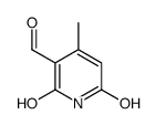 2-Hydroxy-4-methyl-6-oxo-1,6-dihydro-3-pyridinecarbaldehyde Structure