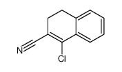 1-chloro-3,4-dihydronaphthalene-2-carbonitrile结构式