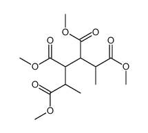 tetramethyl 1-methylpentane-1,2,3,4-tetracarboxylate Structure