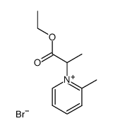 1-[1-(ethoxycarbonyl)ethyl]-2-picolinium bromide结构式