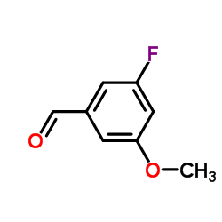 3-氟-5-甲氧基苯甲醛结构式