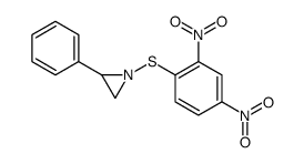 1-(2,4-dinitrophenyl)sulfanyl-2-phenylaziridine Structure