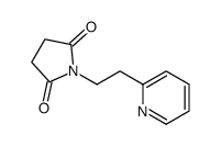1-(2-pyridin-2-ylethyl)pyrrolidine-2,5-dione Structure