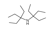 bis(1,1-diethyl-2-propyl)amine结构式