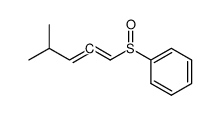 ((4-methylpenta-1,2-dien-1-yl)sulfinyl)benzene Structure