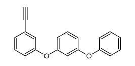 1-ethynyl-3-(3-phenoxyphenoxy)benzene结构式