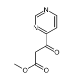 3-氧-3-(4-嘧啶基)甲基丙酸酯结构式