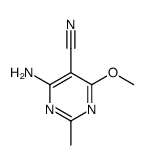 4-amino-6-methoxy-2-methylpyrimidine-5-carbonitrile picture