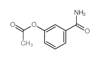 Benzamide,3-(acetyloxy)- Structure