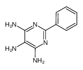 2-phenyl-4,5,6-triaminopyrimidine结构式