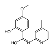 Benzamide, 2-hydroxy-4-methoxy-N-(4-methyl-2-pyridinyl)- (9CI) picture