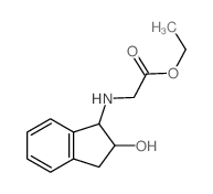 Glycine,N-(2-hydroxy-1-indanyl)-, ethyl ester (7CI,8CI) picture