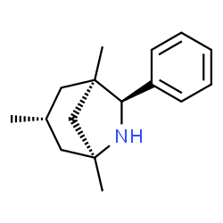 6-Azabicyclo[3.2.1]octane,1,3,5-trimethyl-7-phenyl-,(1R,3R,5S,7S)-rel-(9CI)结构式