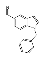 1-benzyl-1H-indole-5-carbonitrile Structure