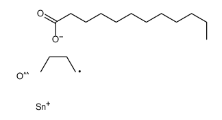 butyl-dodecanoyloxy-oxotin Structure