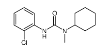 Urea, N'-(2-chlorophenyl)-N-cyclohexyl-N-methyl Structure