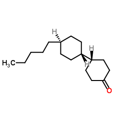 戊基双环己基酮结构式