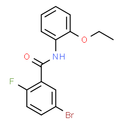 5-bromo-N-(2-ethoxyphenyl)-2-fluorobenzamide picture