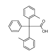 phenyl-di-o-tolyl-acetic acid结构式