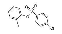 2-iodophenyl 4-chlorobenzenesulfonate Structure