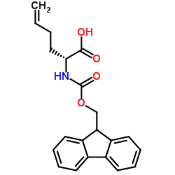 (R)-N-Fmoc-2-(3'-butenyl)glycine structure